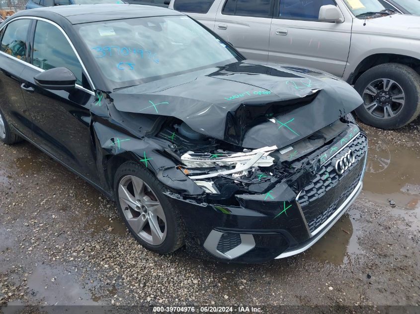 2023 Audi A3 Premium 40 Tfsi Front-Wheel Drive S Tronic VIN: WAUAUDGY9PA102507 Lot: 39704976