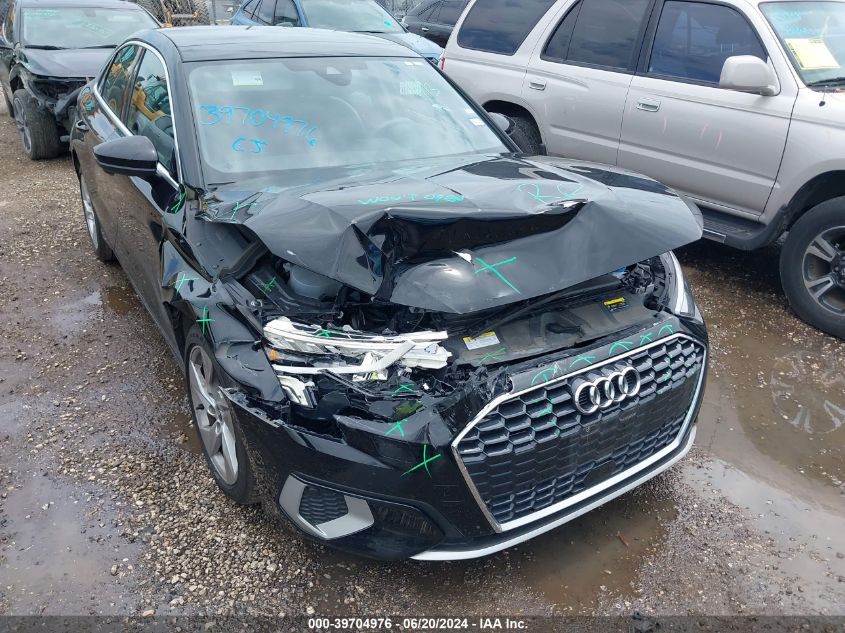 2023 Audi A3 Premium 40 Tfsi Front-Wheel Drive S Tronic VIN: WAUAUDGY9PA102507 Lot: 39704976