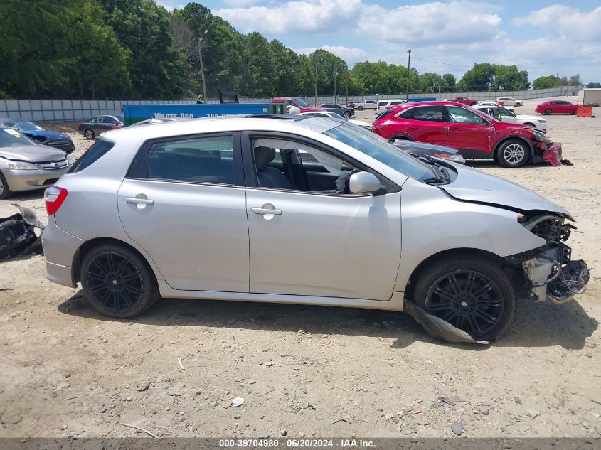 2009 Toyota Matrix S VIN: 2T1KE40E49C006934 Lot: 39704980