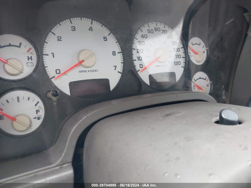 2003 Dodge Ram 2500 Slt/Laramie/St VIN: 3D7KA28D13G709910 Lot: 39704995