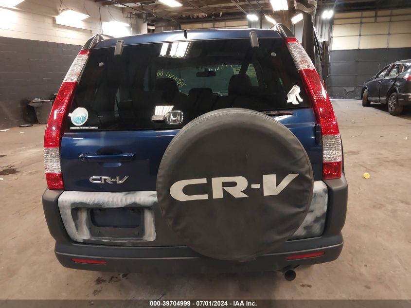 2005 Honda Cr-V Ex VIN: JHLRD788X5C005035 Lot: 39704999