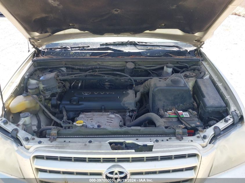 2003 Toyota Highlander VIN: JTEGD21A930067475 Lot: 39705003