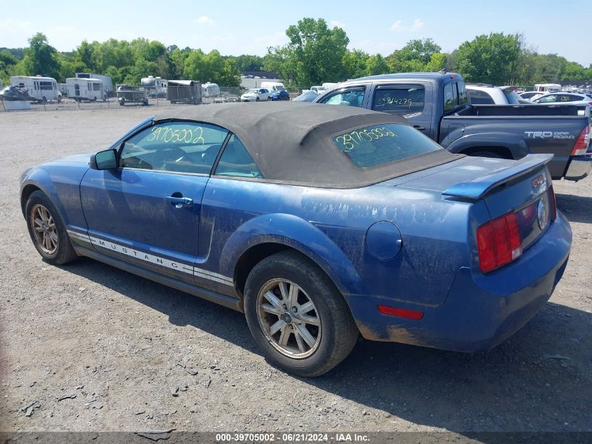 2006 Ford Mustang V6 VIN: 1ZVHT84N365110001 Lot: 39705002