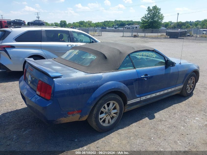 2006 Ford Mustang V6 VIN: 1ZVHT84N365110001 Lot: 39705002