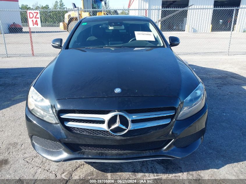 2016 Mercedes-Benz C 300 300 4Matic VIN: 55SWF4KB3GU118522 Lot: 39705006