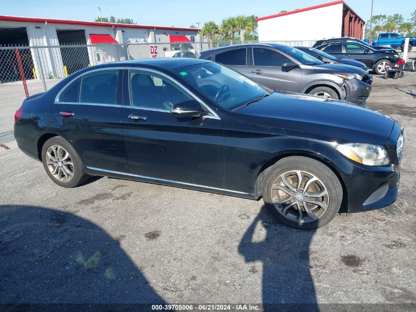 55SWF4KB3GU118522 | 2016 MERCEDES-BENZ C 300