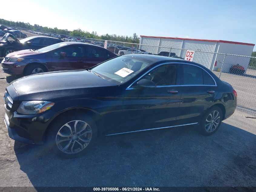 2016 Mercedes-Benz C 300 300 4Matic VIN: 55SWF4KB3GU118522 Lot: 39705006