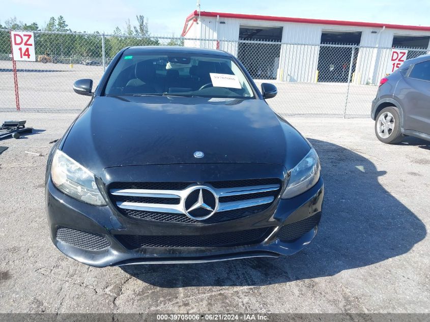 55SWF4KB3GU118522 | 2016 MERCEDES-BENZ C 300