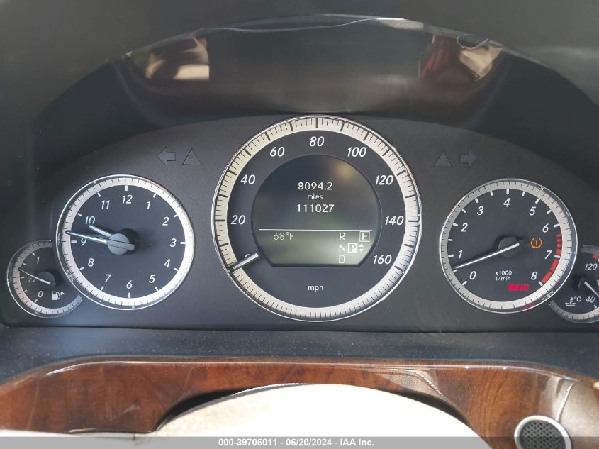 WDDHF5GB1BA464844 2011 Mercedes-Benz E 350