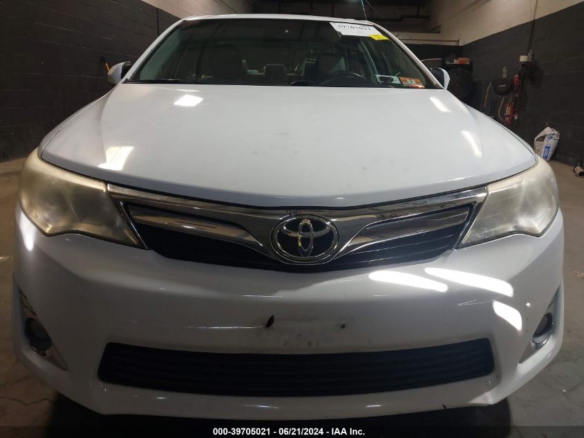 2013 Toyota Camry Xle VIN: 4T4BF1FK0DR277835 Lot: 39705021