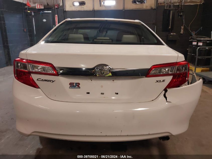 2013 Toyota Camry Xle VIN: 4T4BF1FK0DR277835 Lot: 39705021