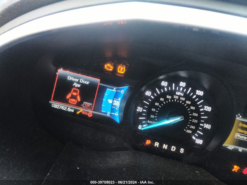 2015 Ford Edge Titanium VIN: 2FMTK4K92FBC10290 Lot: 39705023