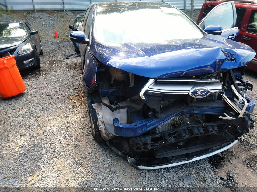 2015 Ford Edge Titanium VIN: 2FMTK4K92FBC10290 Lot: 39705023