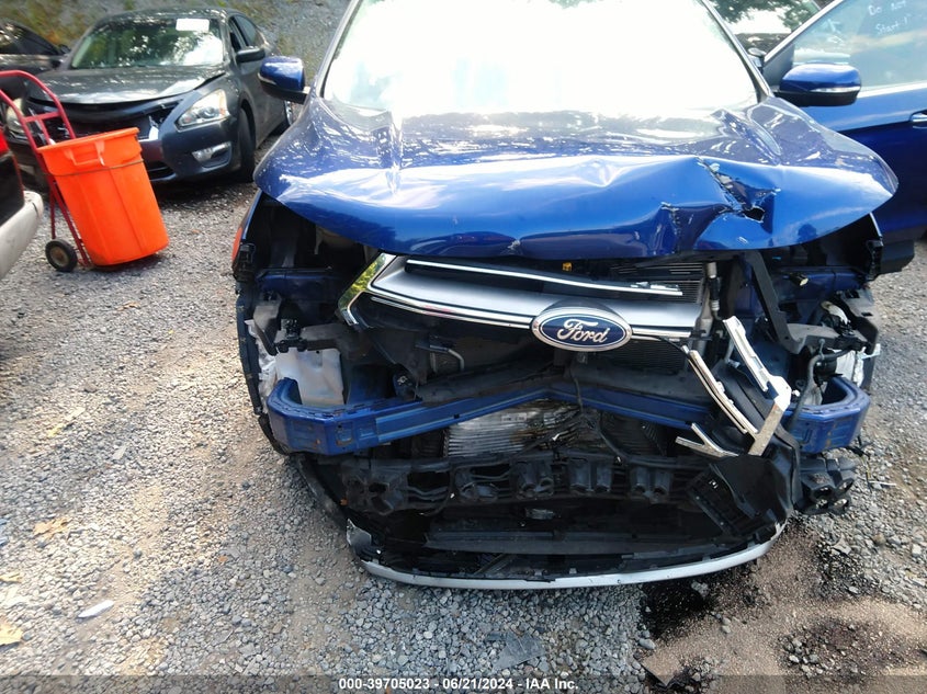 2015 Ford Edge Titanium VIN: 2FMTK4K92FBC10290 Lot: 39705023