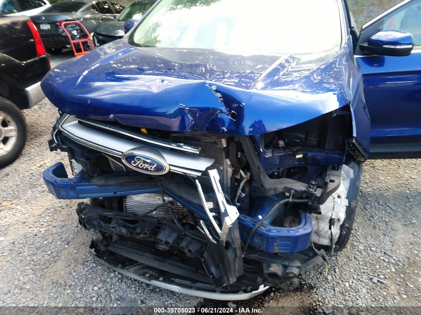2015 Ford Edge Titanium VIN: 2FMTK4K92FBC10290 Lot: 39705023