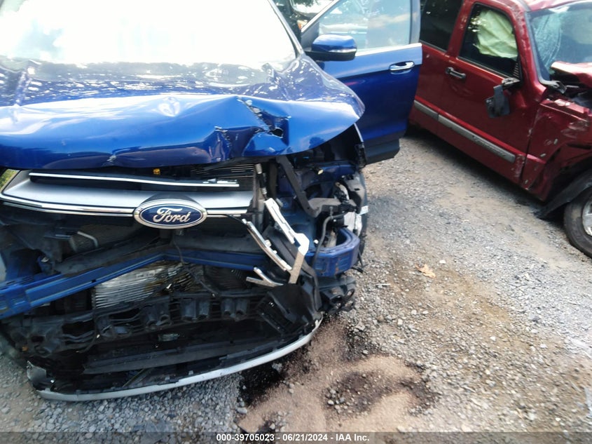 2015 Ford Edge Titanium VIN: 2FMTK4K92FBC10290 Lot: 39705023