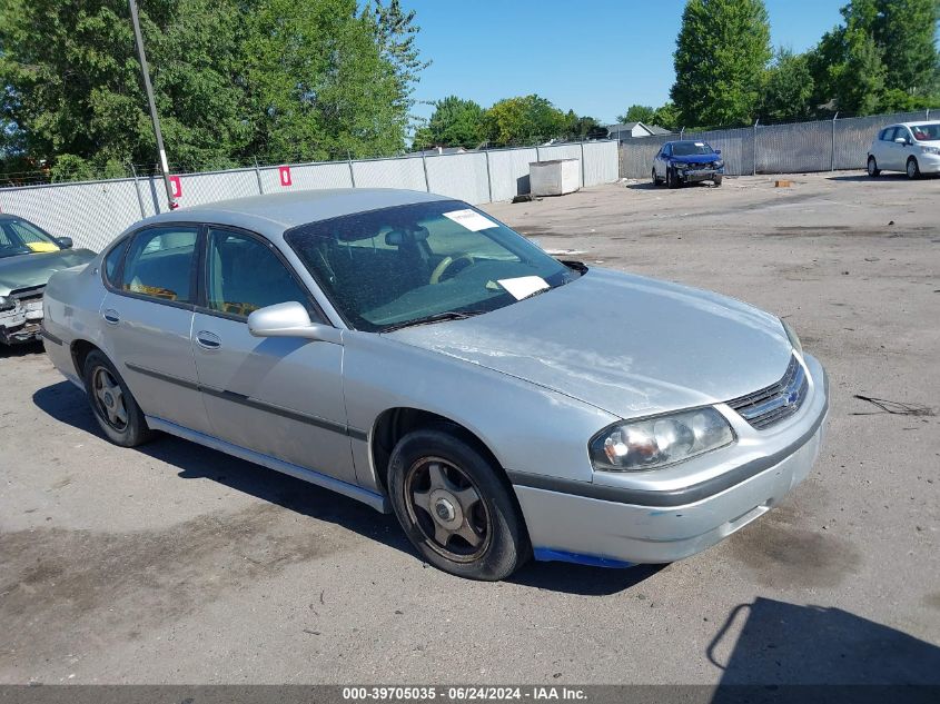 2004 Chevrolet Impala VIN: 2G1WF52K749417253 Lot: 39705035