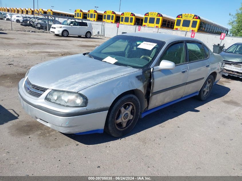 2004 Chevrolet Impala VIN: 2G1WF52K749417253 Lot: 39705035