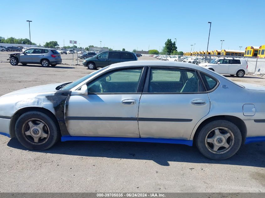 2004 Chevrolet Impala VIN: 2G1WF52K749417253 Lot: 39705035