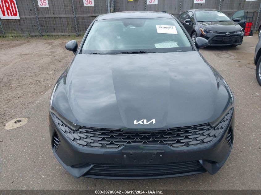 2022 Kia K5 Lxs VIN: 5XXG14J22NG136283 Lot: 39705042