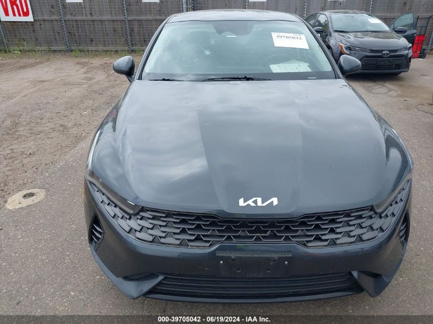 2022 Kia K5 Lxs VIN: 5XXG14J22NG136283 Lot: 39705042