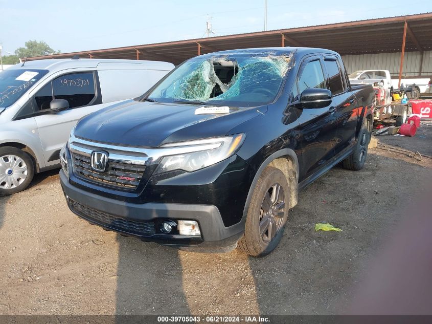 2019 Honda Ridgeline Sport VIN: 5FPYK3F10KB046731 Lot: 39705043