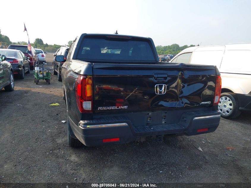 2019 Honda Ridgeline Sport VIN: 5FPYK3F10KB046731 Lot: 39705043