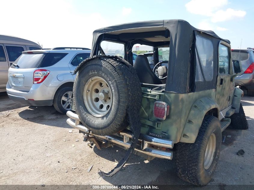 1999 Jeep Wrangler Sport VIN: 1J4FY19S8XP471077 Lot: 39705044