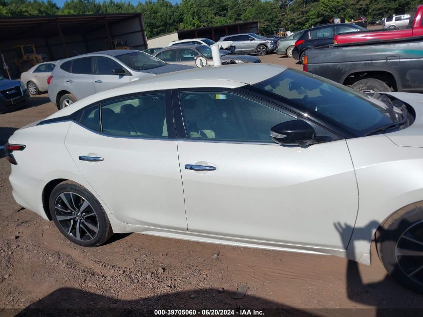 2021 Nissan Maxima Sv VIN: 1N4AA6CV2MC510517 Lot: 39705060