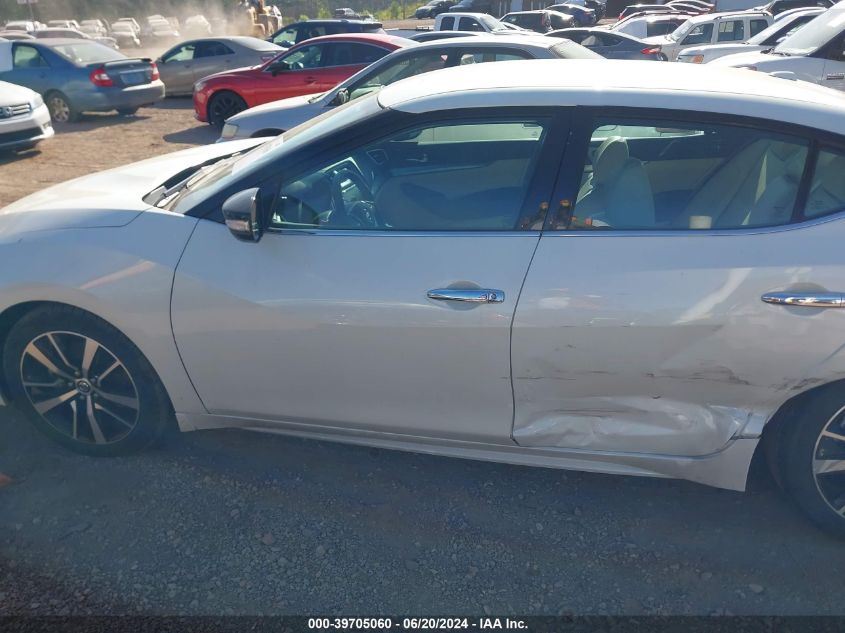 2021 Nissan Maxima Sv VIN: 1N4AA6CV2MC510517 Lot: 39705060