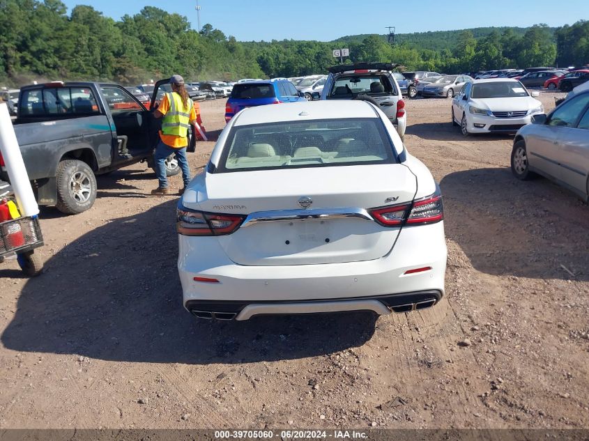 2021 Nissan Maxima Sv VIN: 1N4AA6CV2MC510517 Lot: 39705060
