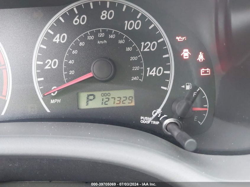 2009 Toyota Corolla S/Le/Xle VIN: 2T1BU40E79C108246 Lot: 39705069