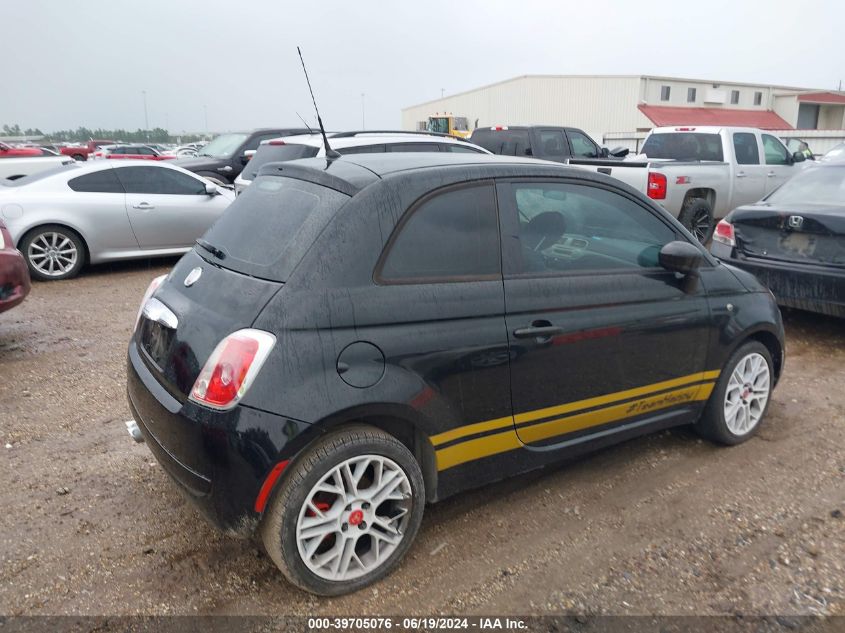 2012 Fiat 500 Pop VIN: 3C3CFFAR8CT352363 Lot: 39705076