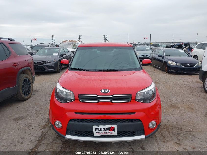 2017 Kia Soul + VIN: KNDJP3A54H7422626 Lot: 39705083