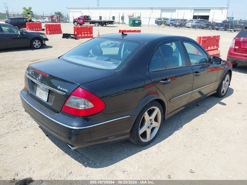 2009 Mercedes-Benz E 350 4Matic VIN: WDBUF87X19B393508 Lot: 39705094