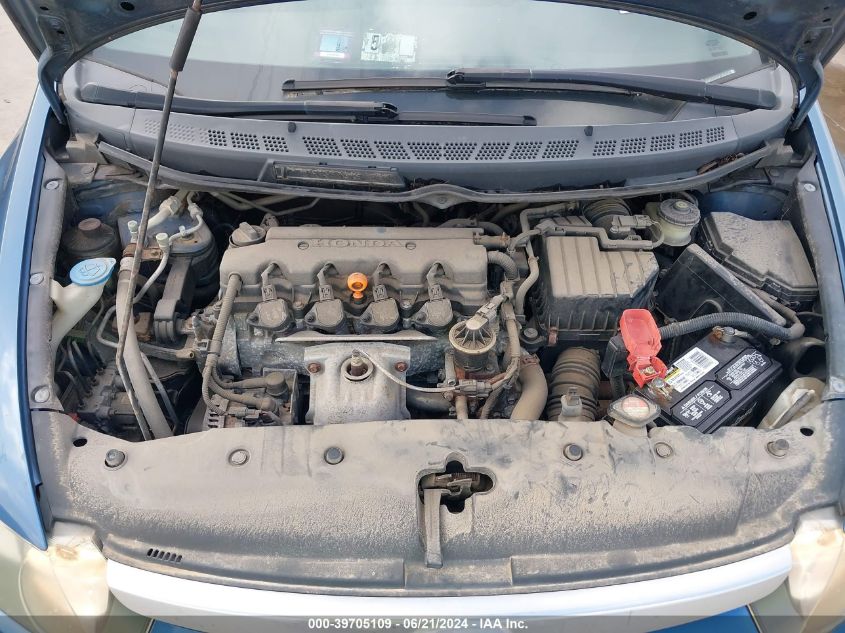 2007 Honda Civic Lx VIN: 1HGFA165X7L040046 Lot: 39705109