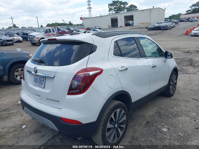 2020 Buick Encore Fwd Essence VIN: KL4CJCSB1LB043159 Lot: 39705116