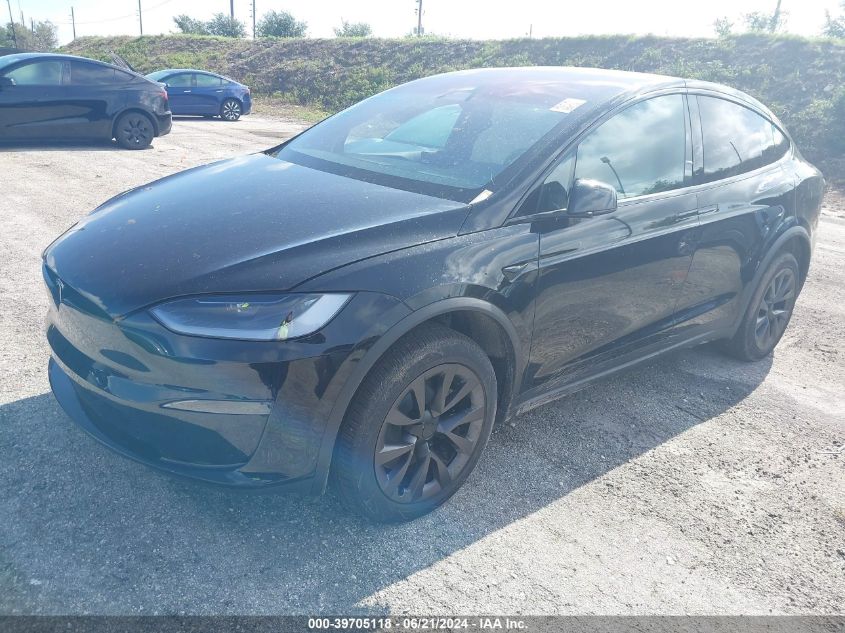 7SAXCDE56RF446415 2024 TESLA MODEL X - Image 2