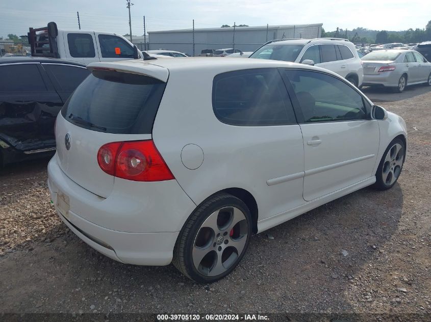 2007 Volkswagen Gti 2-Door VIN: WVWEV71K67W103639 Lot: 39705120