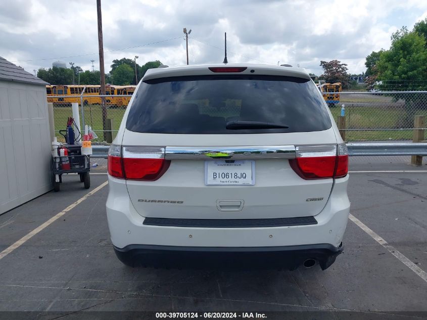2011 Dodge Durango Crew VIN: 1D4RD4GG3BC653173 Lot: 39705124