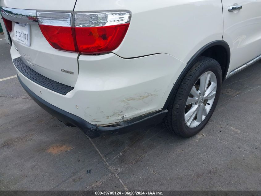 2011 Dodge Durango Crew VIN: 1D4RD4GG3BC653173 Lot: 39705124