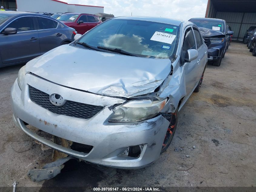 2010 Toyota Corolla S/Le/Xle VIN: 1NXBU4EE1AZ312827 Lot: 39705147