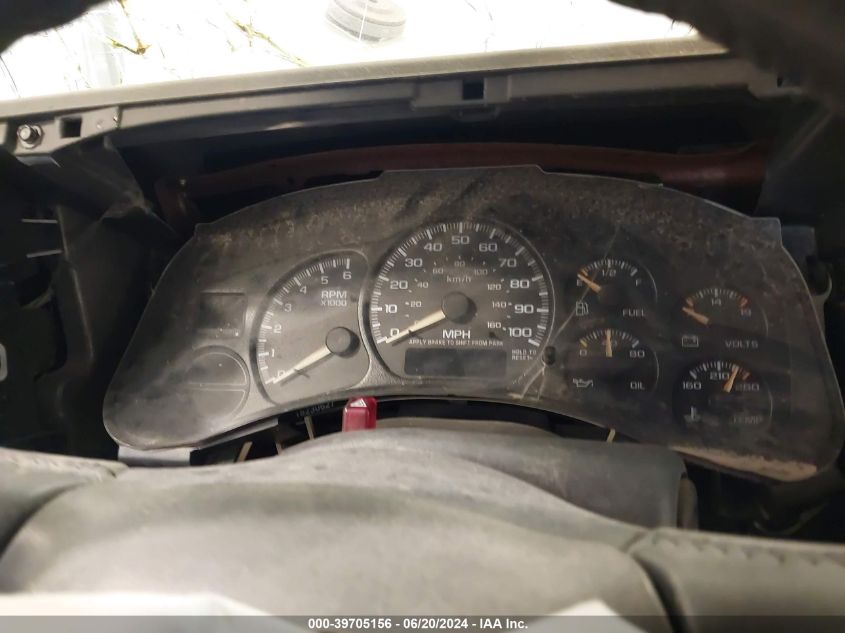 2002 Chevrolet Tahoe Ls VIN: 1GNEK13Z42J138001 Lot: 39705156