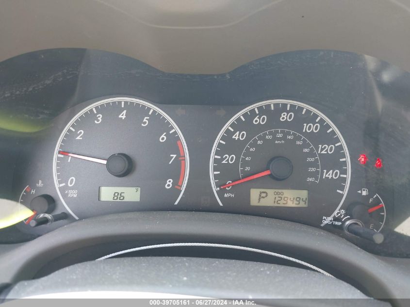 2010 Toyota Corolla Le VIN: 1NXBU4EE5AZ284093 Lot: 39705161