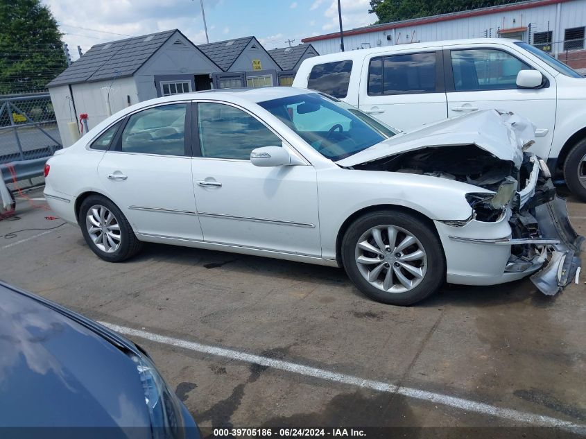 2008 Hyundai Azera Limited VIN: KMHFC46FX8A290432 Lot: 39705186