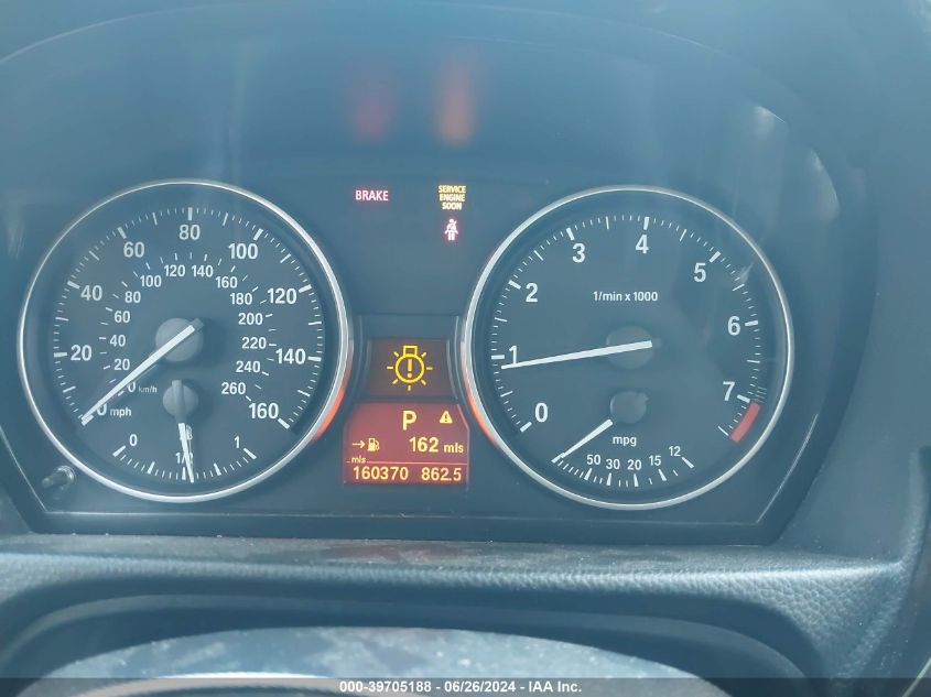 2009 BMW 328I xDrive VIN: WBAPK53519A512710 Lot: 39705188