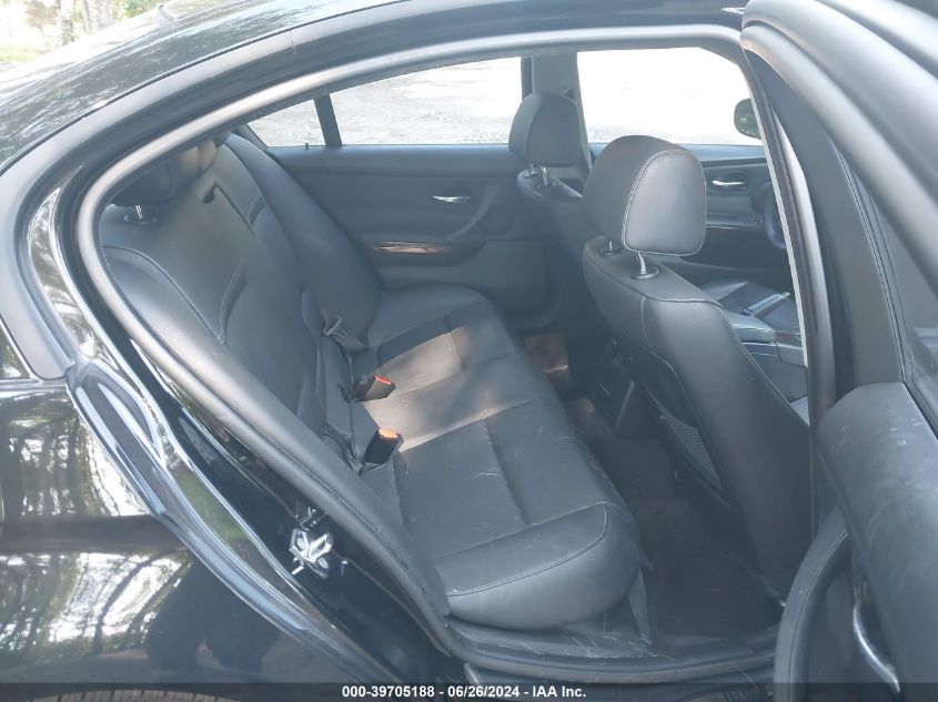 2009 BMW 328I xDrive VIN: WBAPK53519A512710 Lot: 39705188