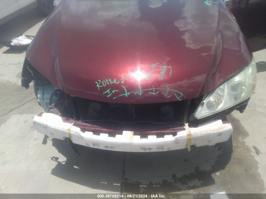 2007 Lexus Es 350 VIN: 11JTHBJ46G4720680 Lot: 39705214