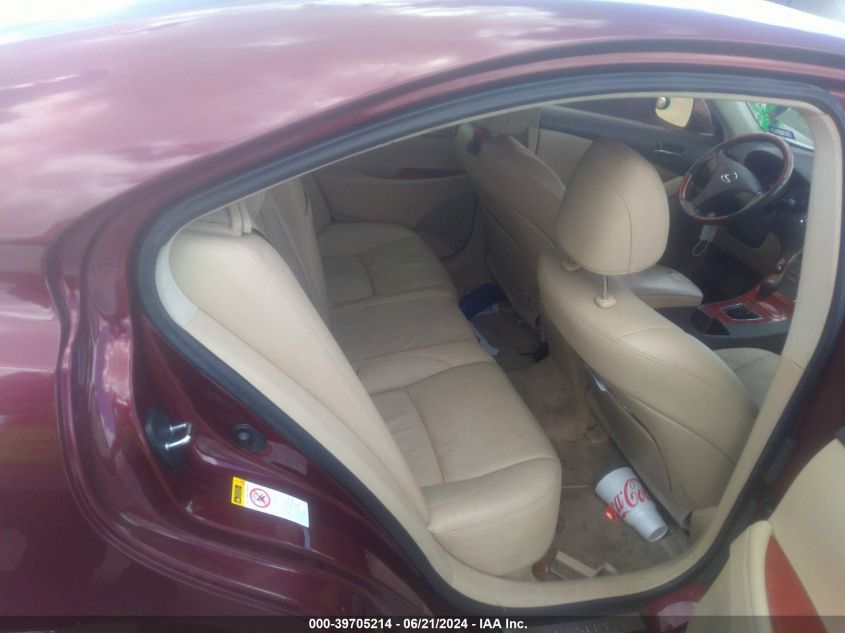 2007 Lexus Es 350 VIN: 11JTHBJ46G4720680 Lot: 39705214