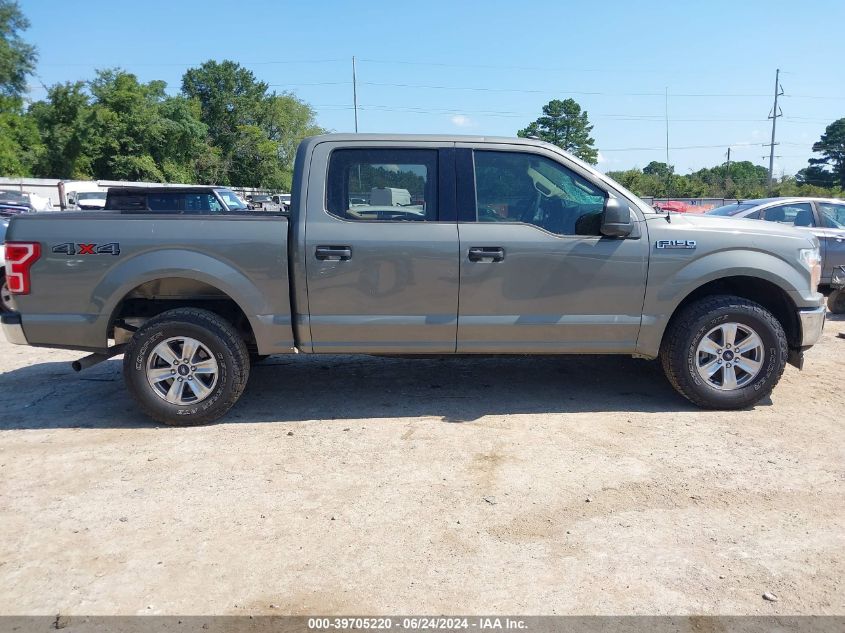 2019 Ford F-150 Xlt VIN: 1FTEW1E42KKD58245 Lot: 39705220